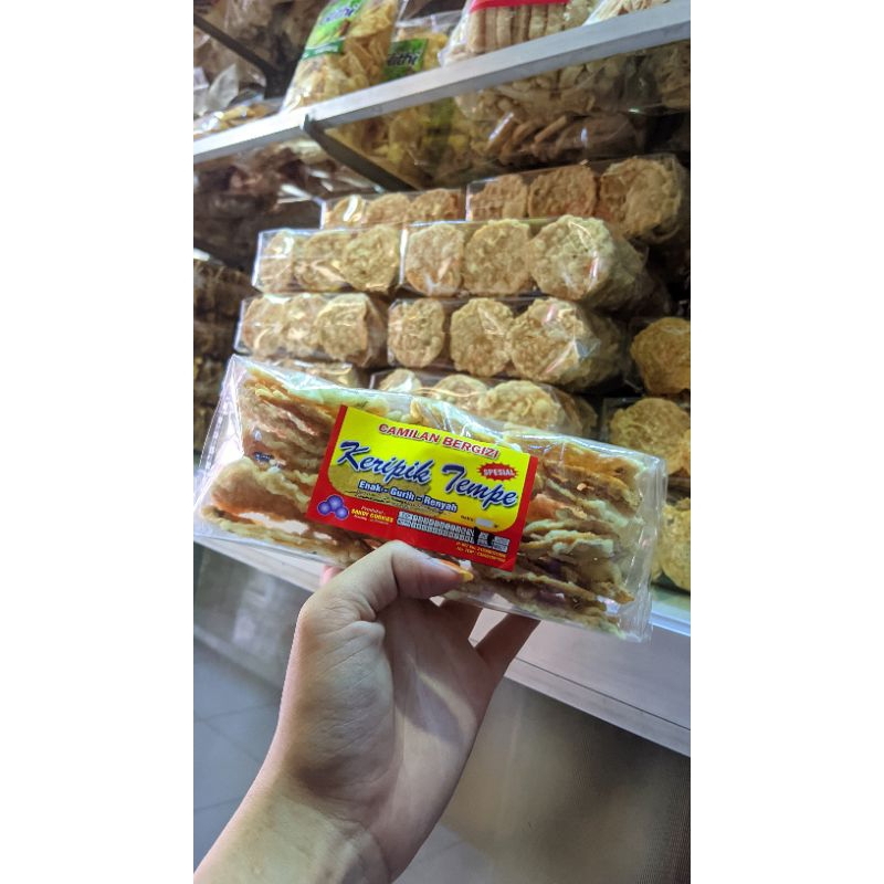 

keripik Tempe Mini Renyah bikin nagih Gurihnya nampoll
