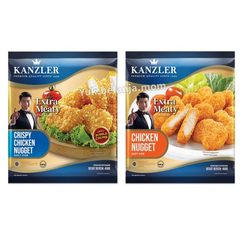 

Kanzler Crispy Chicken Nugget / Spicy / Stick Ayam 450gr