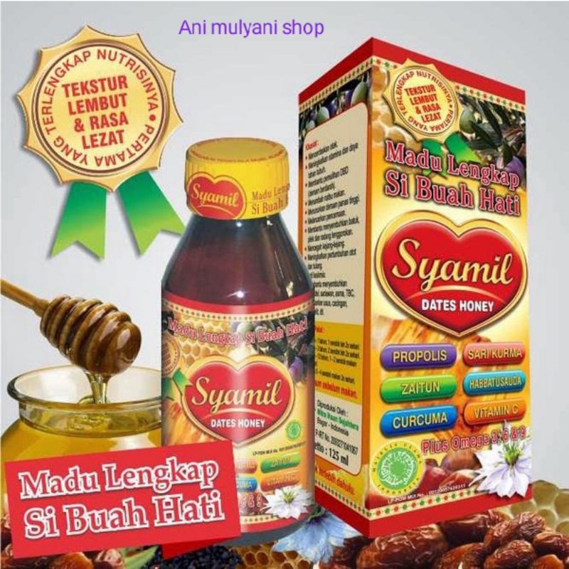 

Madu syamil , Madu lengkap untuk sibuah hati, 200ml