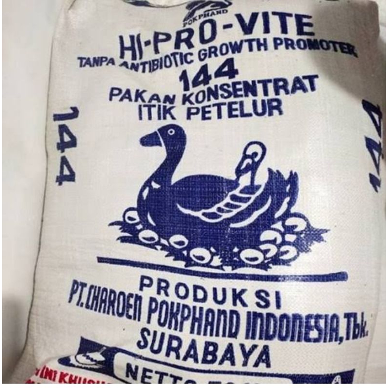 Konsentrat Itik Petelur 144 Pakan Itik Entok Bebek 500 Gram