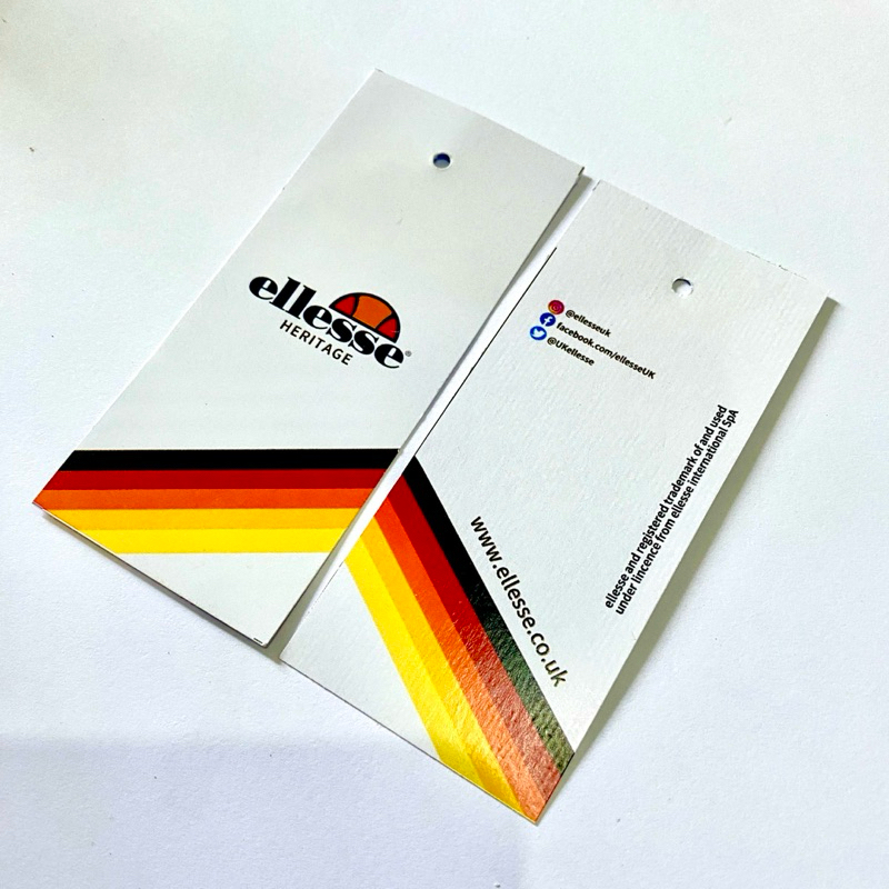 HANGTAG ELLESSE // HANGTAG LABEL ELLESSE