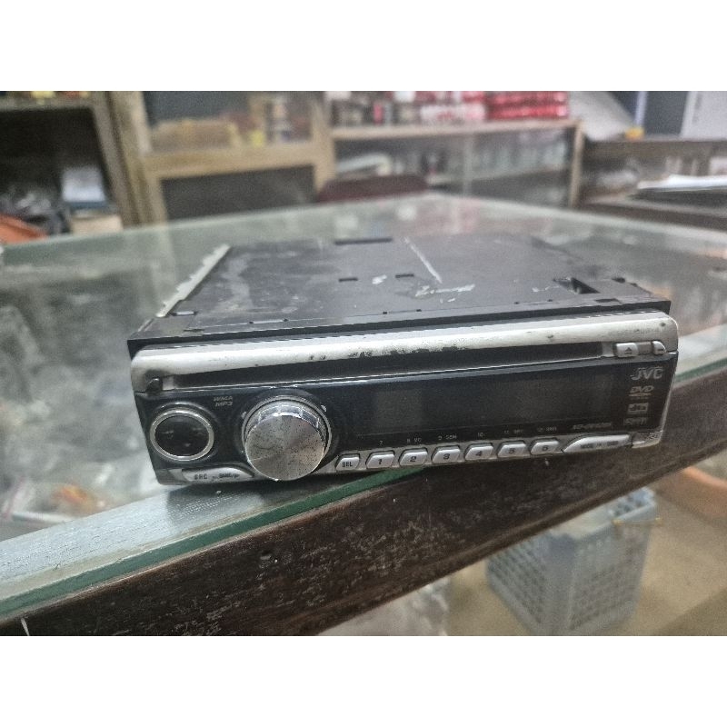 single din jvc kd dv4205 malang