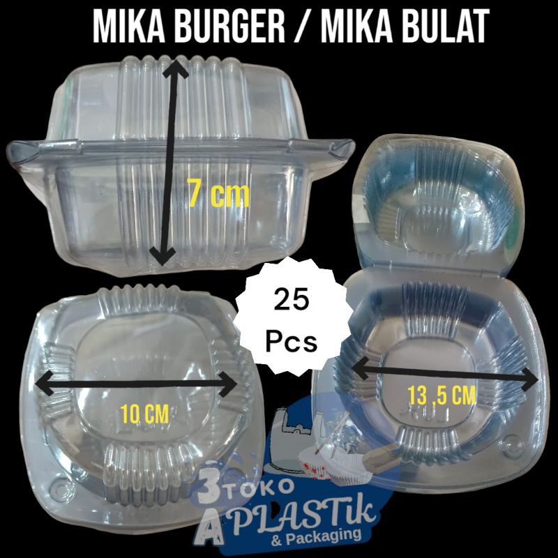 MiKA  Burger / MIKA BULAT (50 pcs)