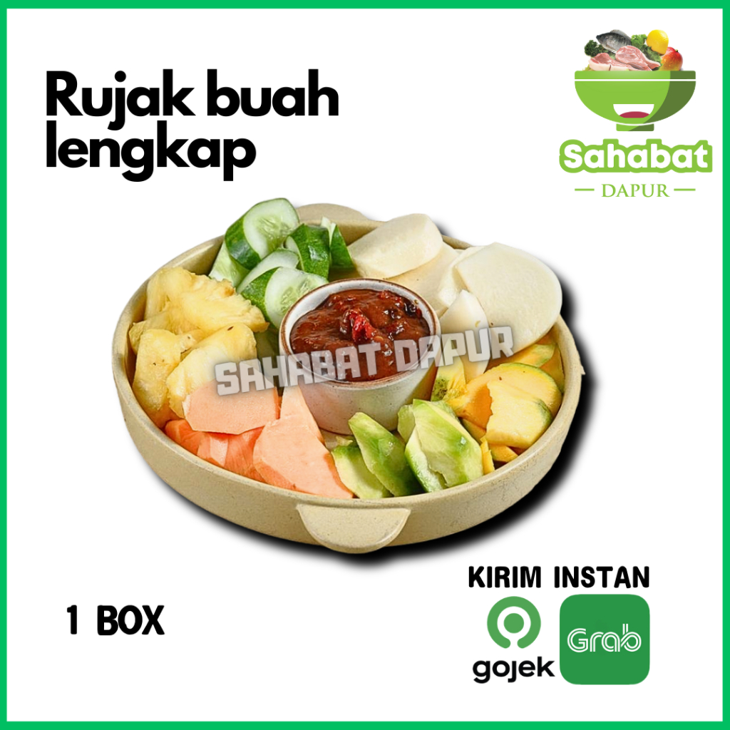 

Rujak Buah Lengkap FResh 1Boks -Sahabatdapur