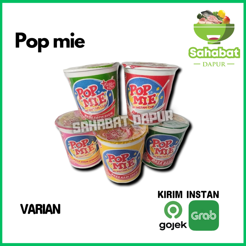 

Pop Mie / Mie Instan Cup 1pcs - Sahabatdapur