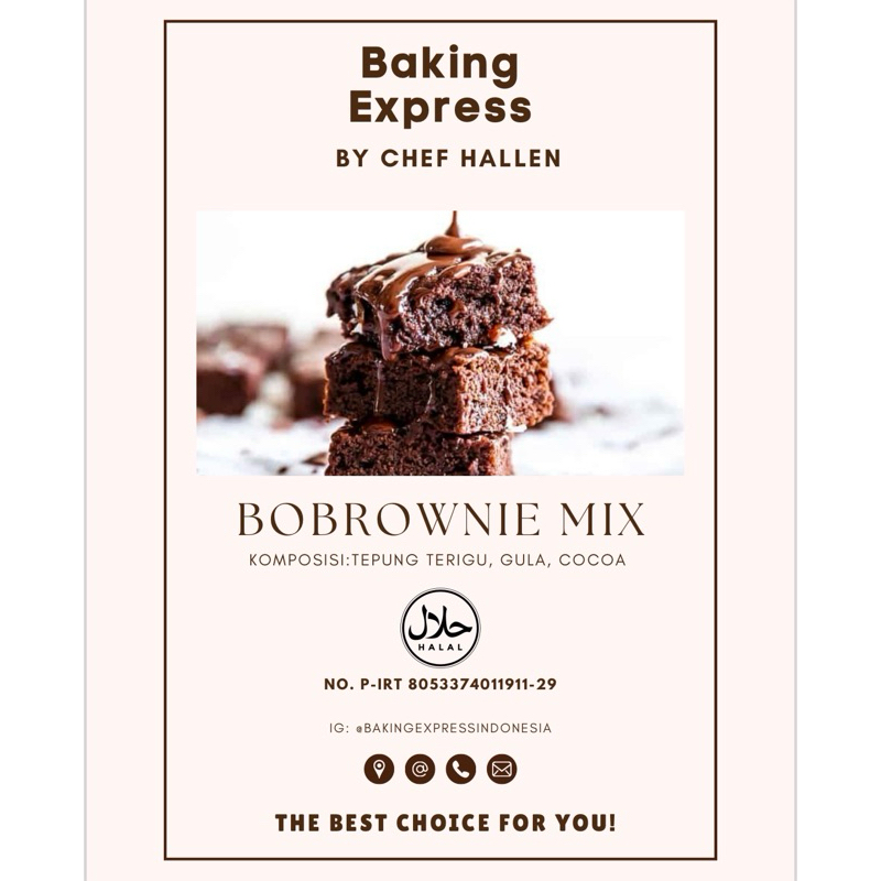 

TEPUNG MIX || BOBROWNIE MIX