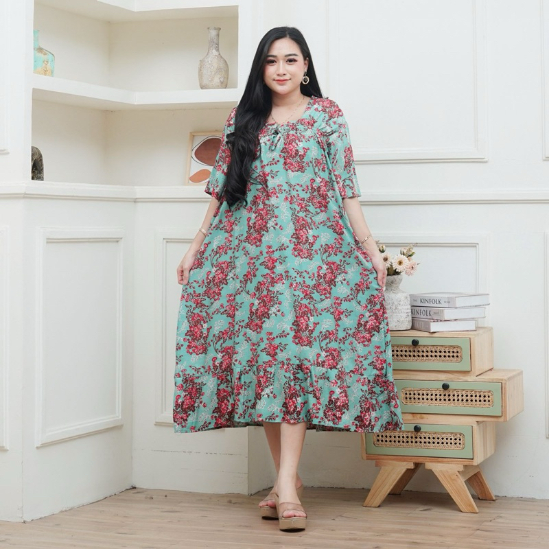 DASTER FUJI KARET MOTIF BUNGA UKURAN JUMBO LD 130 MIAT BB 100 KG DASTER REMPEL MOTIF BUNGA BIG SIZE 