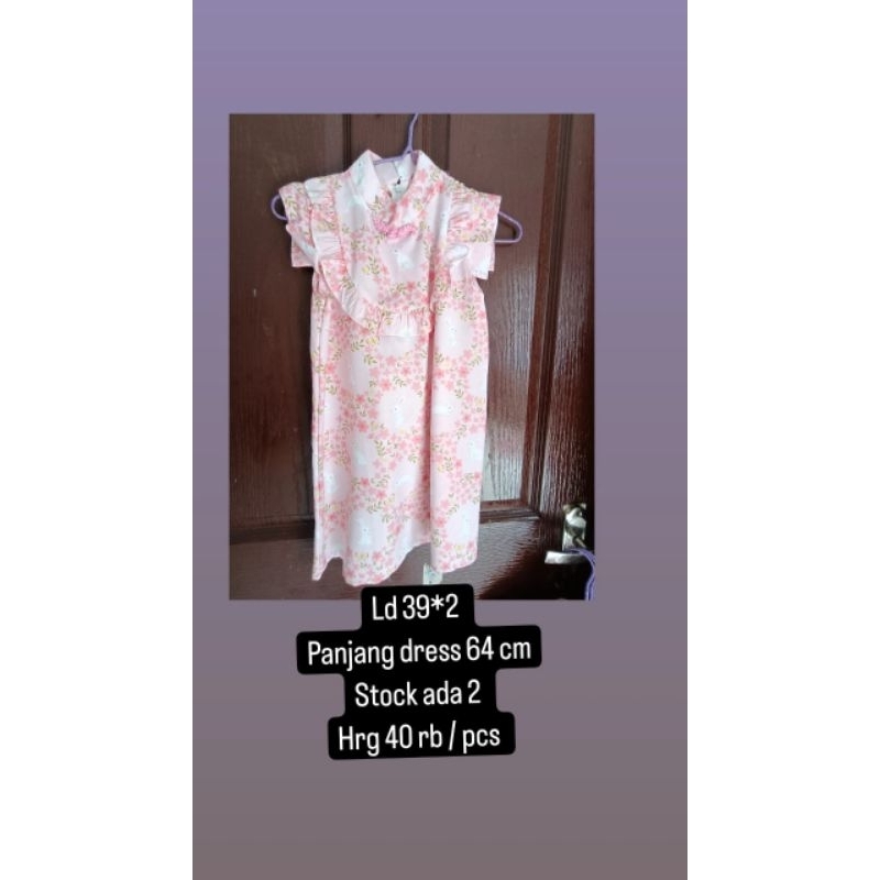 preloved cheongsam anak-anak