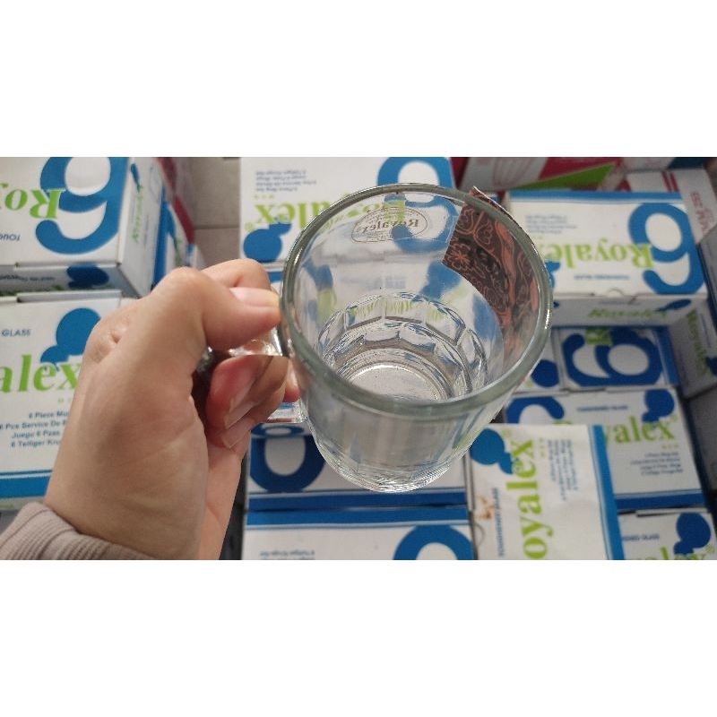GELAS KACA ROYALEX ISI 6