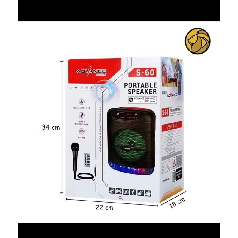 Speaker Advance Speaker S-60 NEW