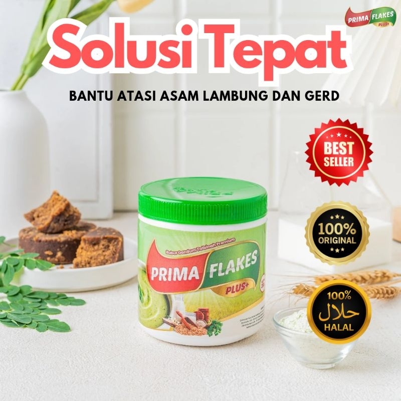 

PRIMAFLAKES PLUS BANTU ATASI ASAM LAMBUNG MAG GERD MENU DIET SEHAT GANDUM TALBINAH SUSU KAMBING ETAWA