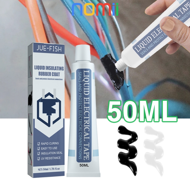 50ML Lem Kabel Listrik Isolasi Cair Silicone Tahan Panas Anti Air