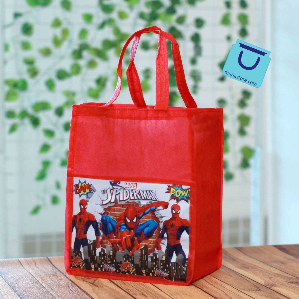 

Goodie Bag Tas Ulang Tahun Anak Ultah Kantong Depan Uk 20 X 14 X 25