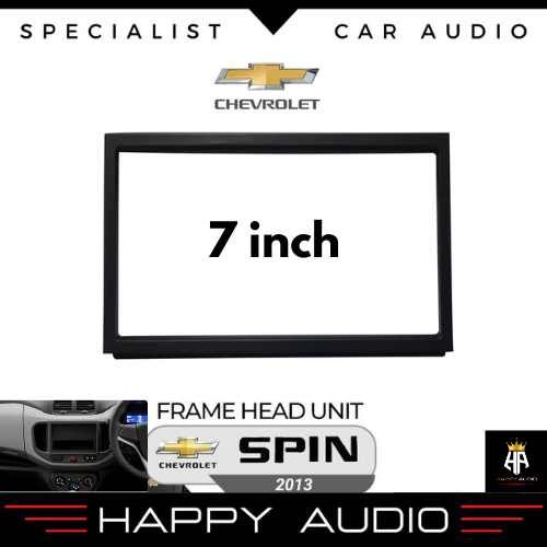 Frame Head Unit Double Din 7 Inch Chevrolet Spin High Quality