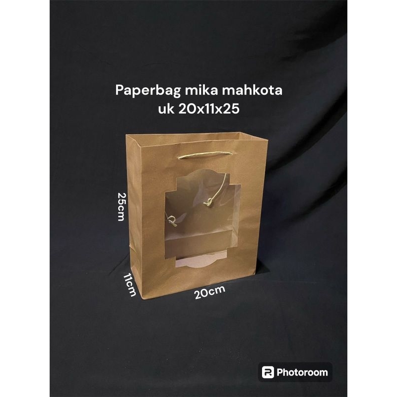 

Paperbag mika mahkota uk 20×11×25 (isi 12pcs)