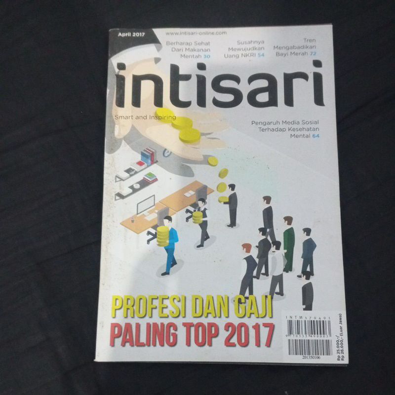 Majalah Intisari Bekas - Edisi April 2017
