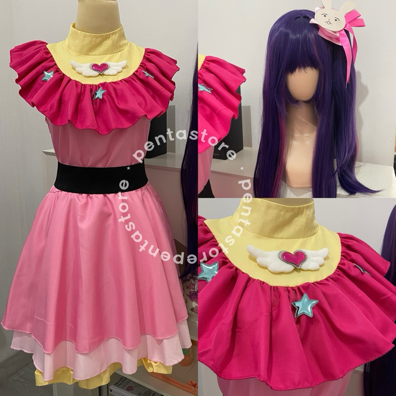 READY ai hoshino oshi no ko cosplay costume wig