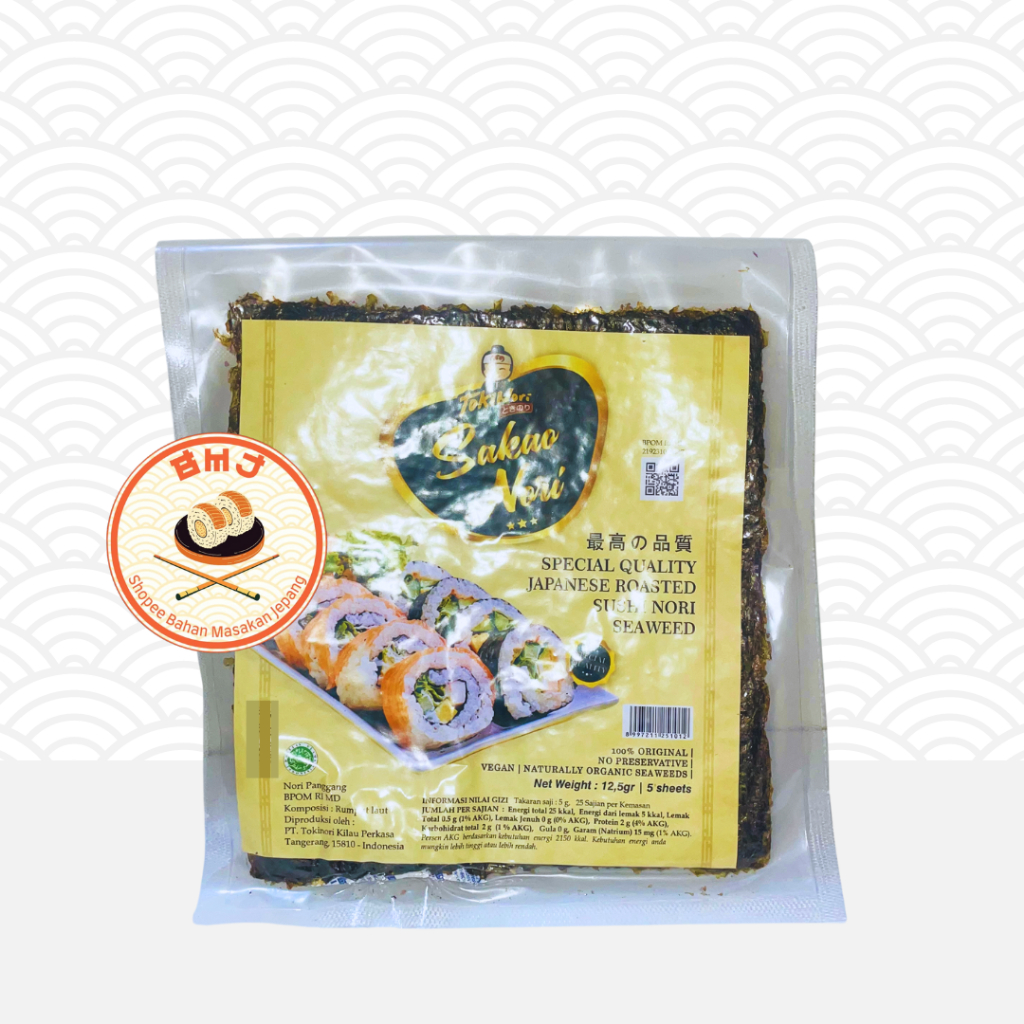 

Sakao Shusi Nori 5 lembar Halal ( grade Ekonomis )
