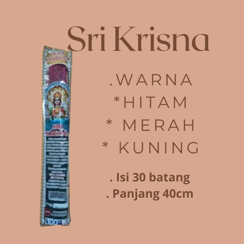 Dupa Ritual Sri Krisna Isi 30 batang Hio