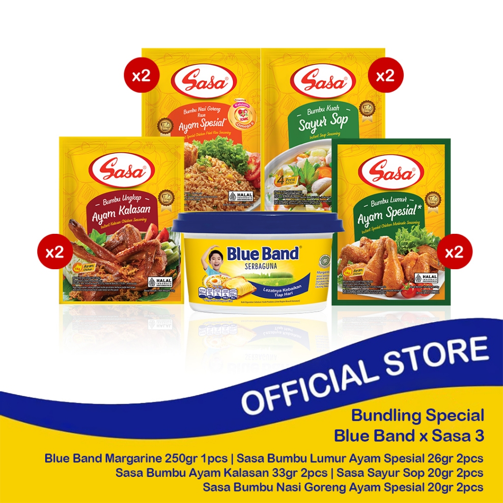 

Bundling Special Blue Band x Sasa 3