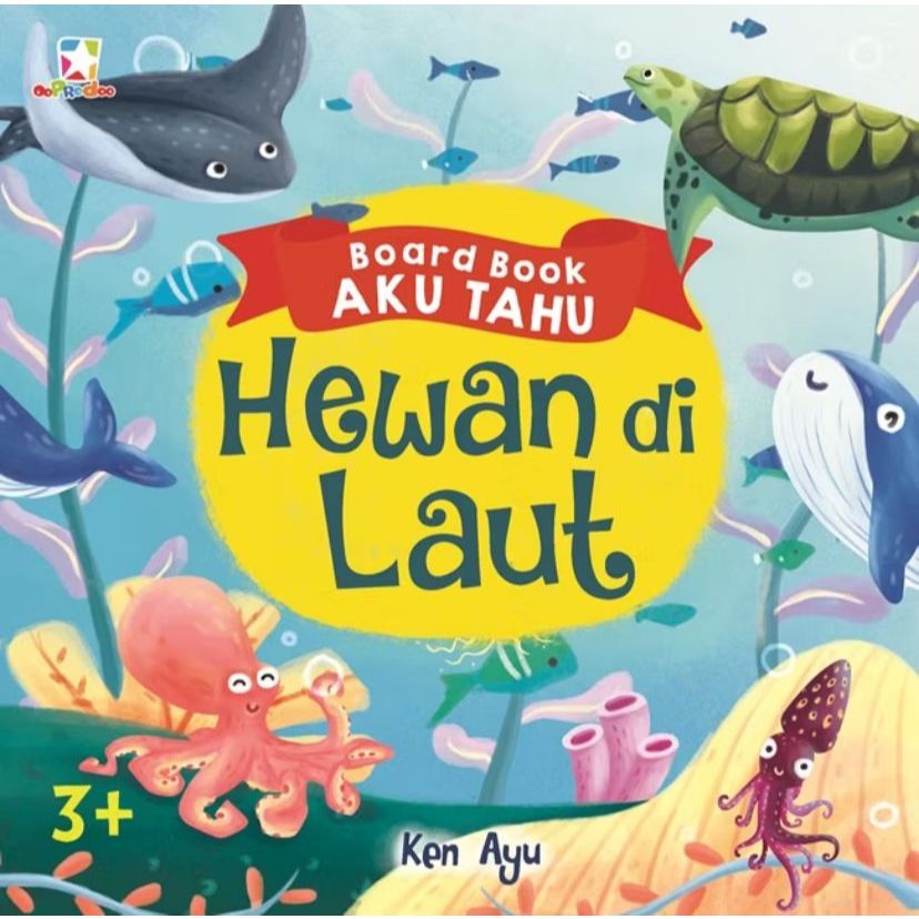 Opredo Board Book Aku Tahu: Hewan di Laut