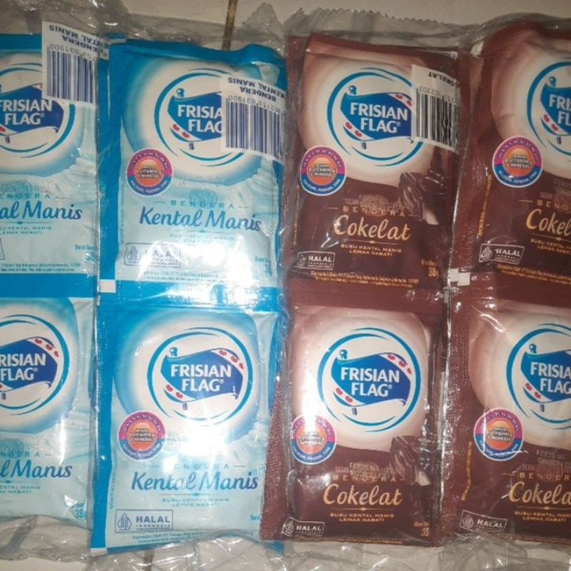 

Frisian Flag | Susu Kental Manis | (1 pack isi 6 pcs)