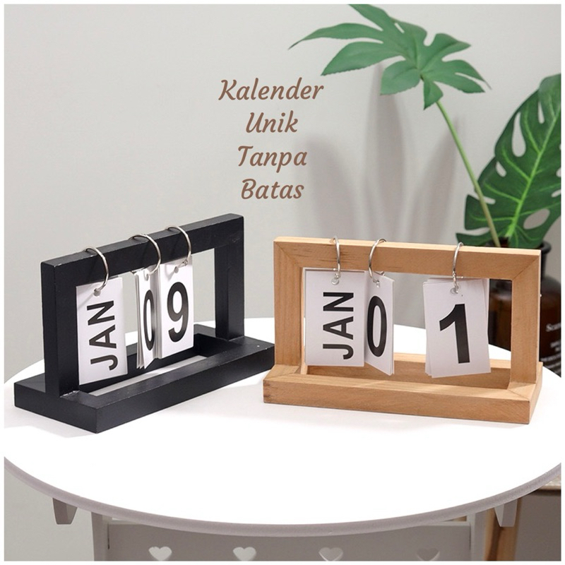 

Kalender Unik KAYU Model Gantung tanpa batas cocok utk kado hadiah