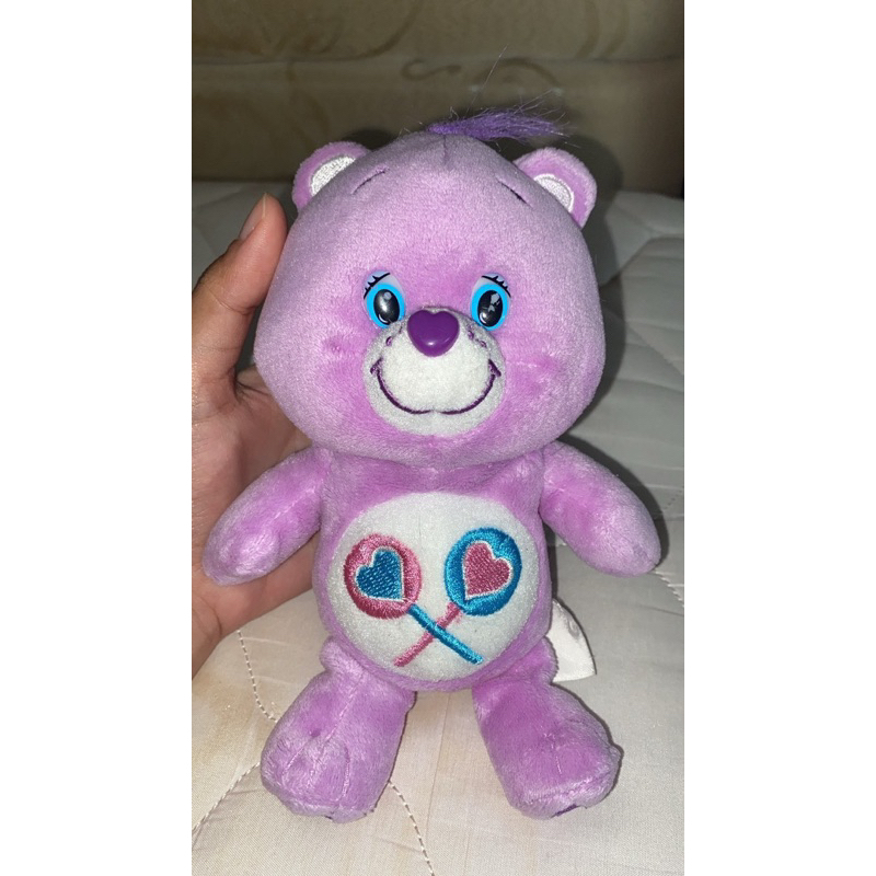 Boneka Care Bears Ungu Small Size