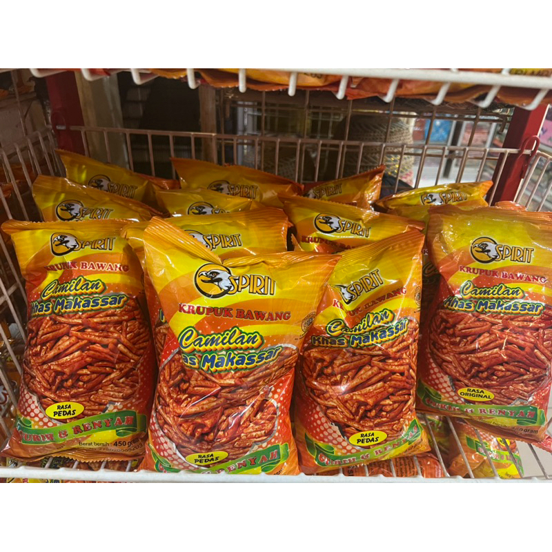 

Krupuk Bawang Spirit khas Makassar