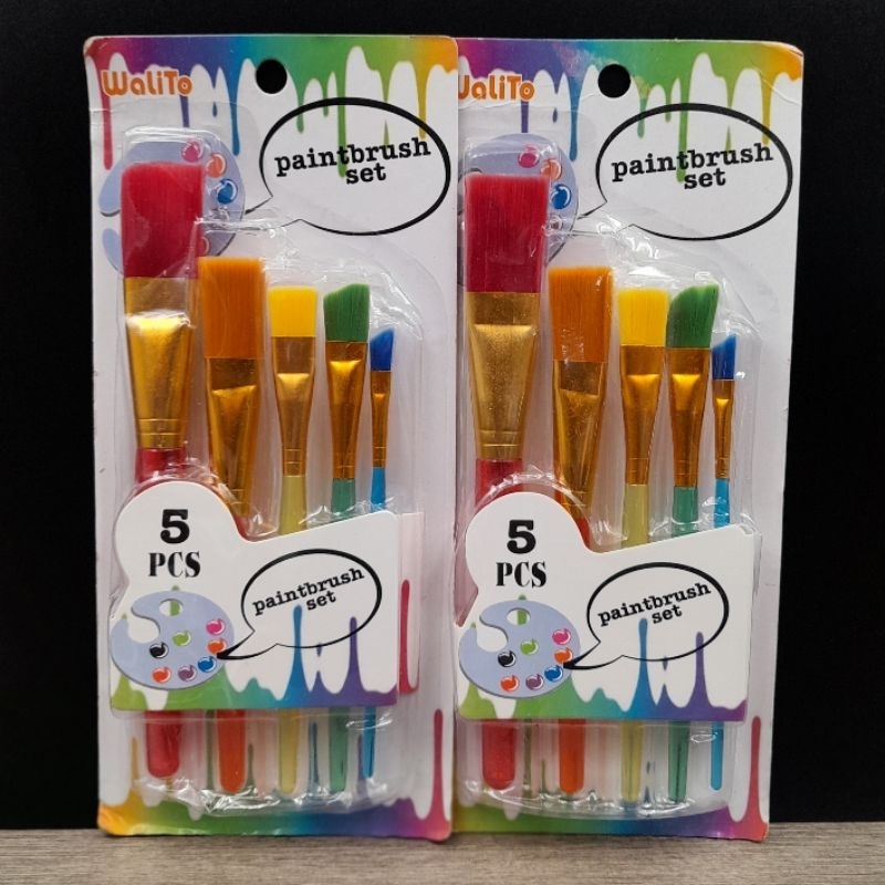 

KUAS LUKIS SET RAINBOW WALITO YH-53-1