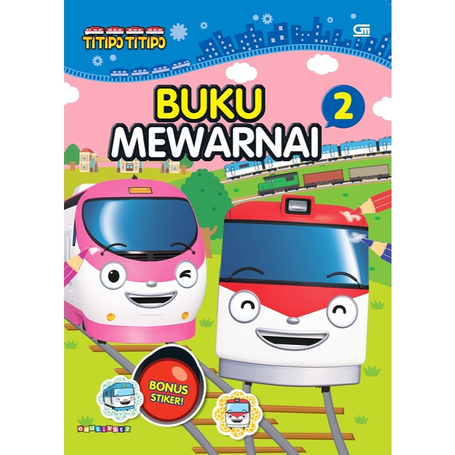 Gramedia Batam - Titipo: Buku Mewarnai 2