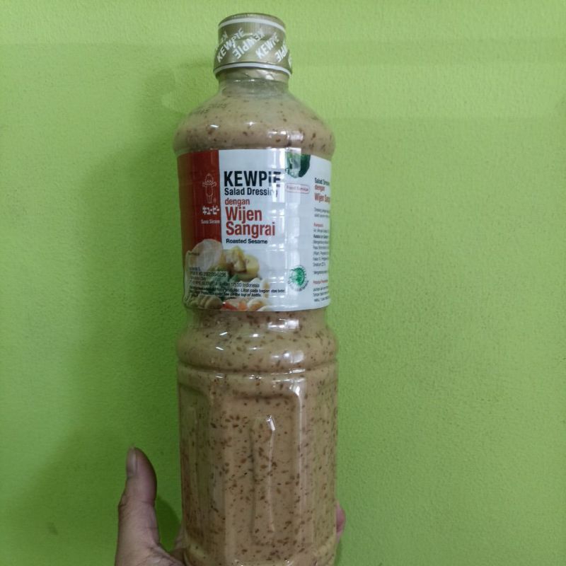 

kewpie salad dressing roasted sesame kemasan 1kg