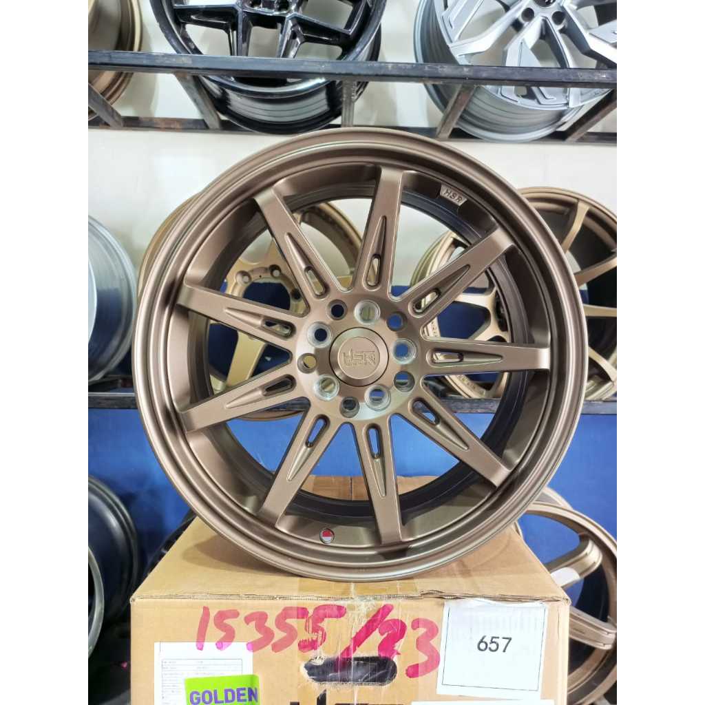 VELG HSR Ring 17 HSR TIKALA R17 UNTUK ZENIX ,ERTIGA, CIVIC , BRV