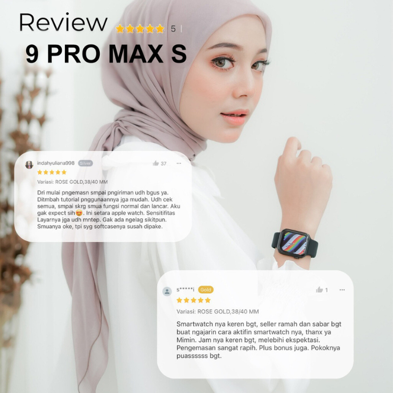 NEW PRODUCT GARANSI 2026 Original CASIO SmartWatch 9 PRO MAX S 1.99 "HD Full Touch Screen Bluetooth