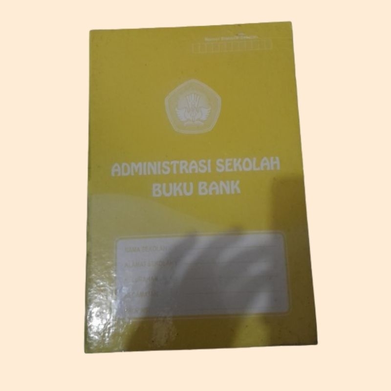 

buku administrasi sekolah buku bank