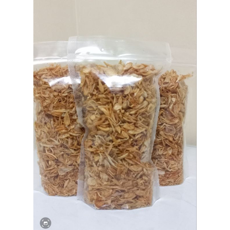 

Bawang goreng Sumenep asli tanpa campuran tepung dll.
