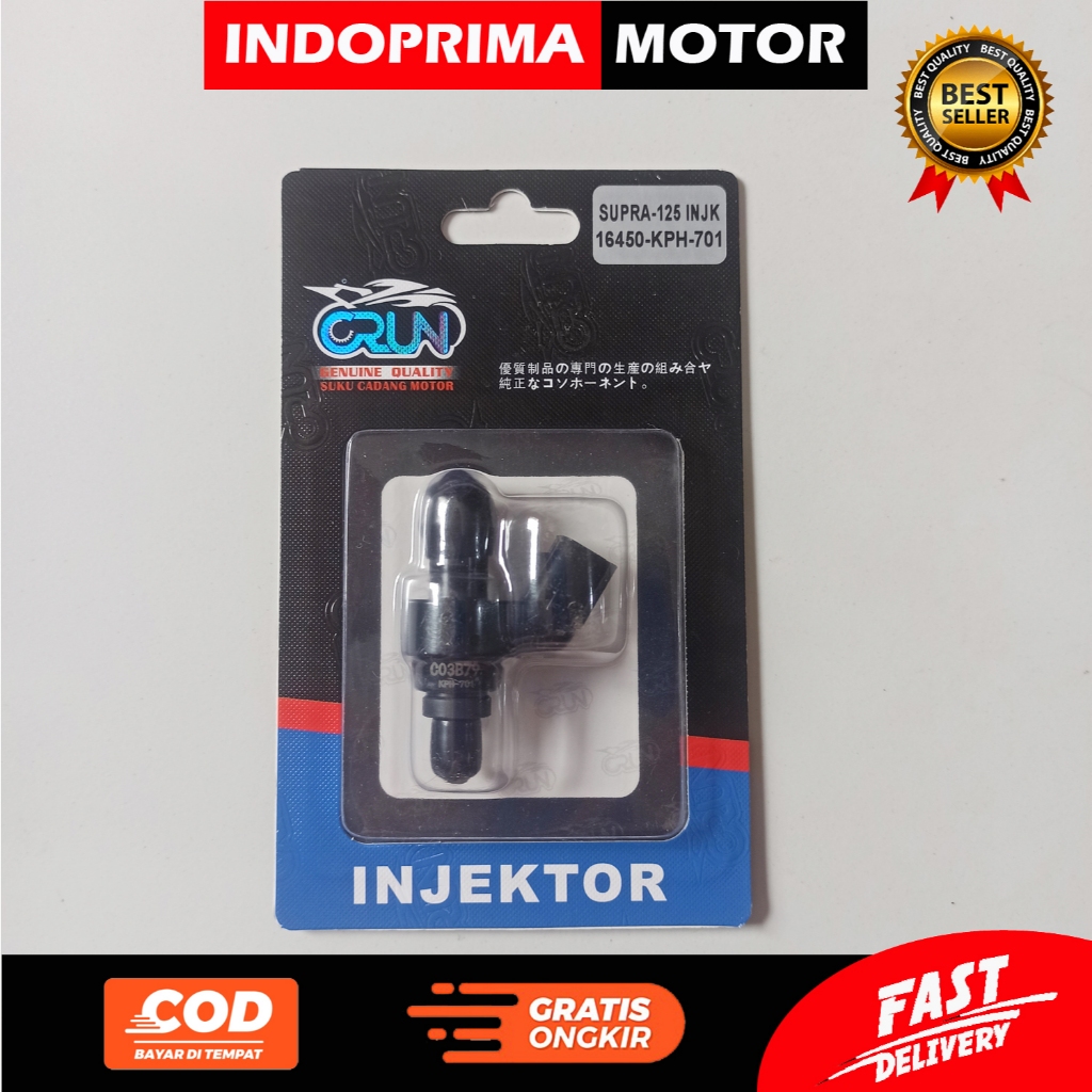 CRUN injektor honda supra x 125 fi injeksi