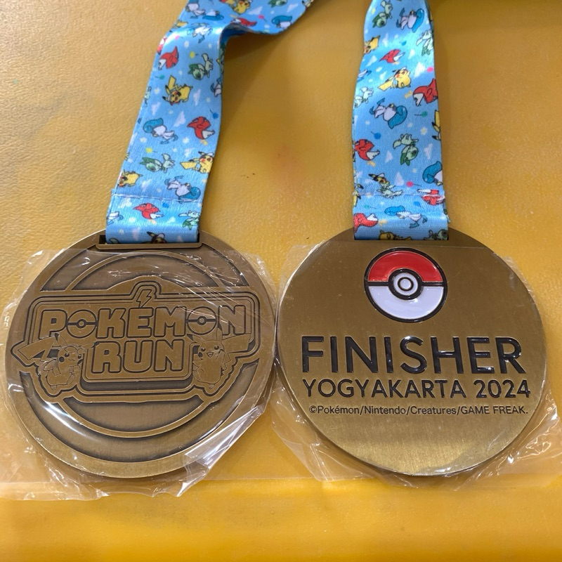 Medali Pokemon Run Yogyakarta 2024