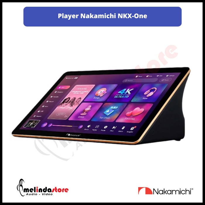 Player Touchscreen Karaoke Nakamichi NKX-One