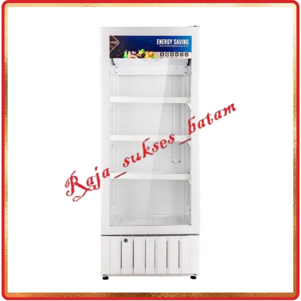 SHOWCASE AQUA 3 RAK AQB-190 DISPLAY COOLER 190L LOW WATT batam