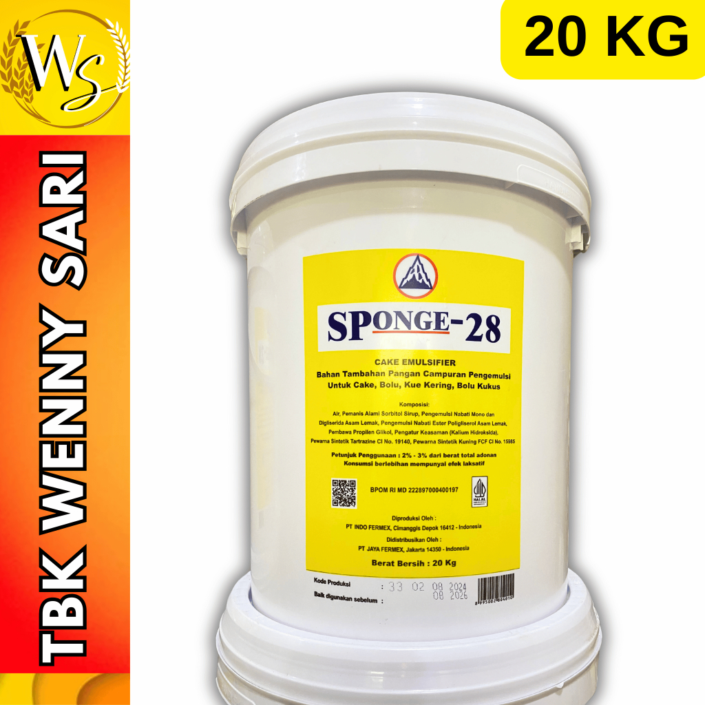 

SP CAKE EMULSIFIER SPONGE-28 20 KG / 1 PAIL