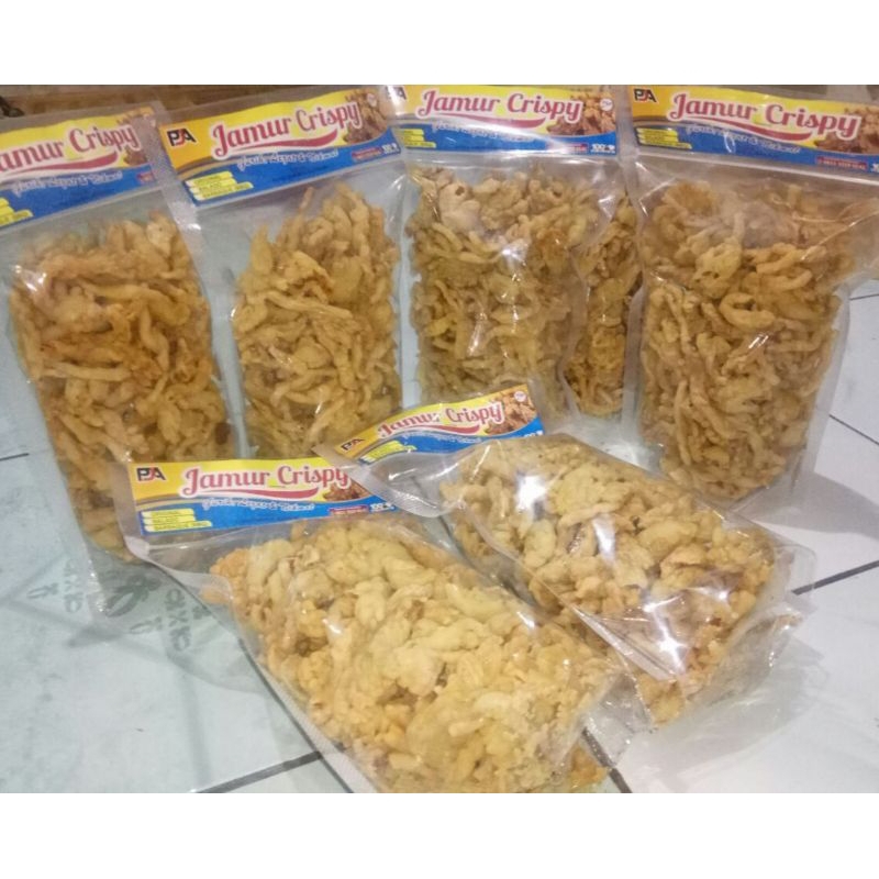 

Krispi Jamur Tiram Original 100gr