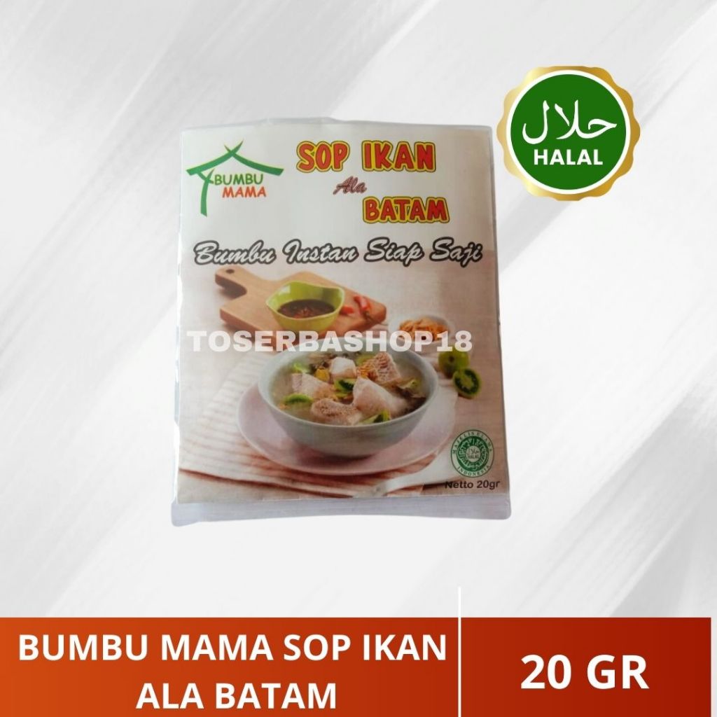 

BUMBU MAMA SOP IKAN ALA BATAM 20GR / BUMBU INSTAN