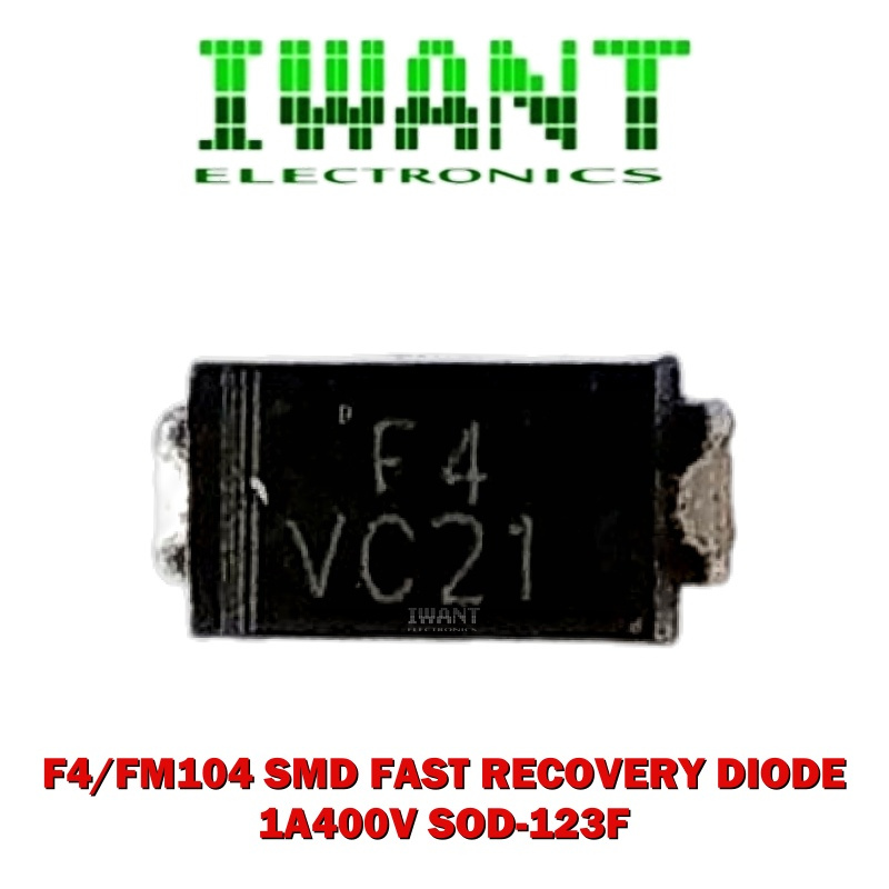 DIODA 1V 400V FM104 DIODA SMD F4 SMD CODE F4