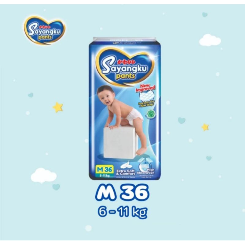 PAMPERS SAYANGKU REGULER PACK - SUPER JUMBO PACK