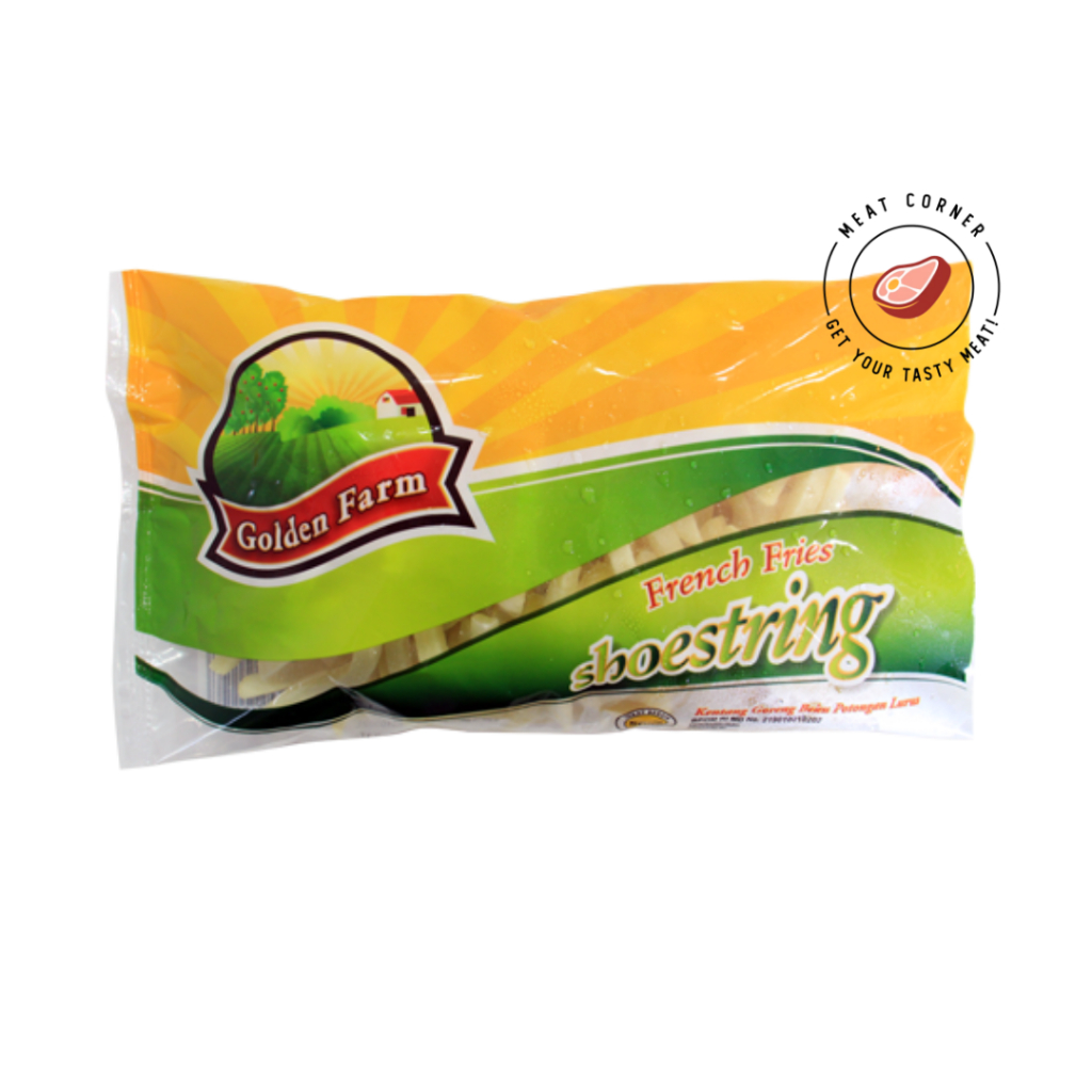 

Golden Farm Kentang French Fries Shoestring Meat Corner BNI