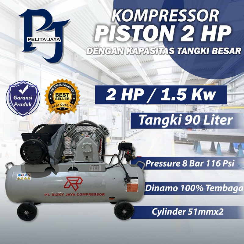 Kompresor Udara Piston kompresor Angin ( 2 hp - 10 hp )