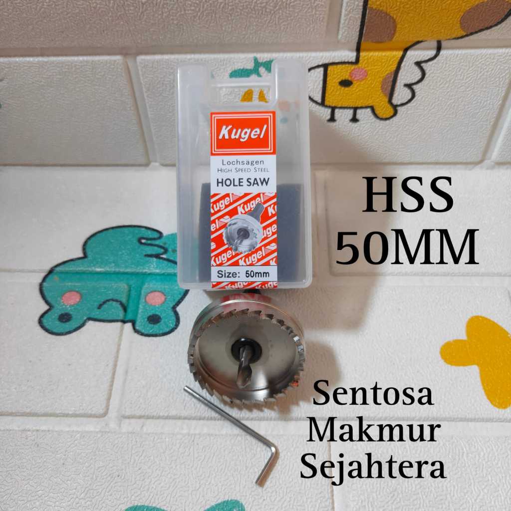 Hole Saw 50mm Holesaw HSS Besi 50 mm Mata Bor Besi 50mm Kugel