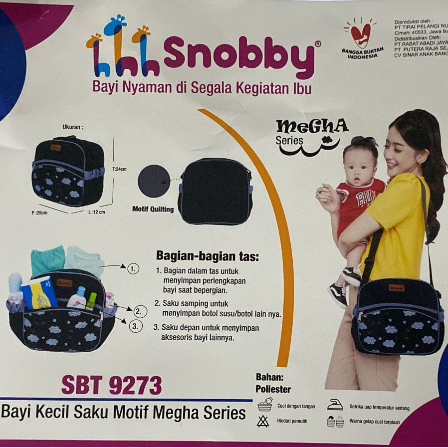 Snobby Tas Bayi Kecil & Ransel Megha Series