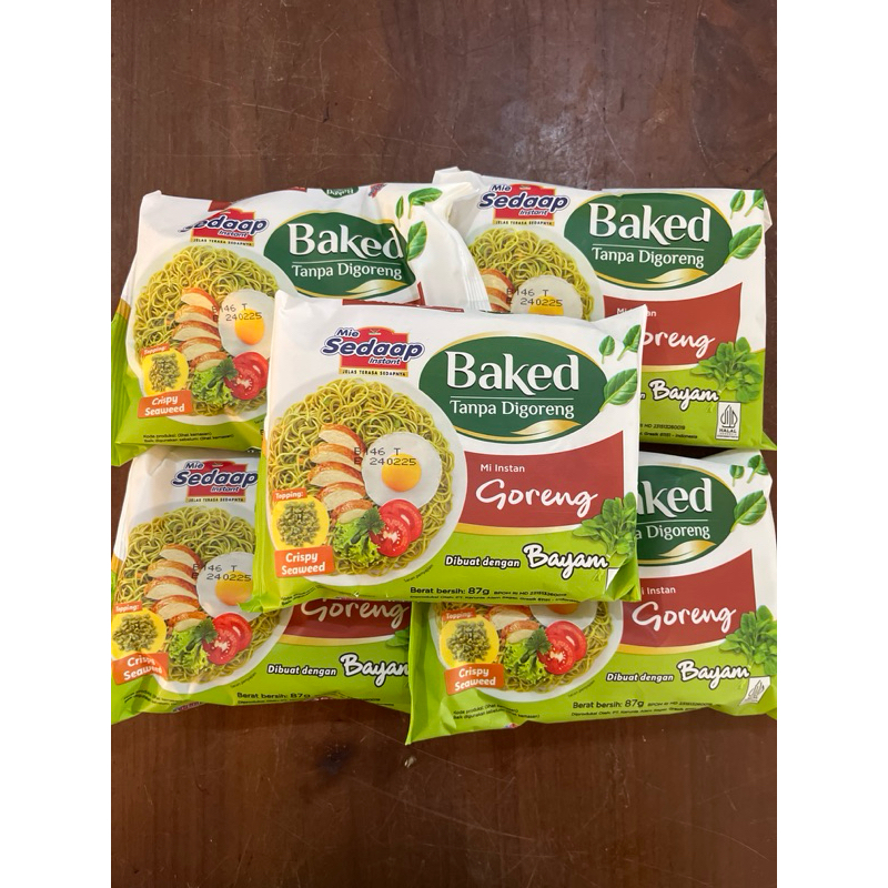 

MIE SEDAAP BAKED (goreng)